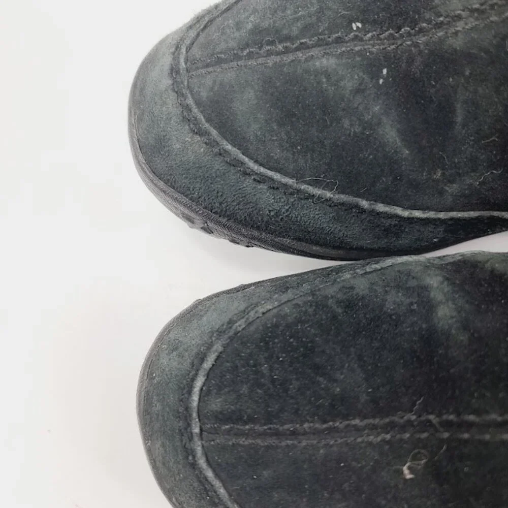 Merrell Women's Black Yarra Suede Fur Outdoor Mid-Calf‎ Winter Boots Size 7.5